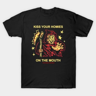 Wizard Of Barge Kiss Your Homies On The Mouth T-Shirt